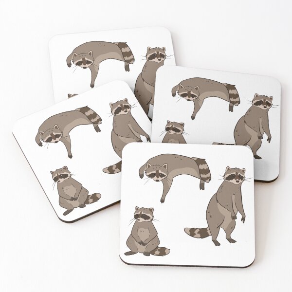 Item preview, silly raccoons designed and sold by auugie.