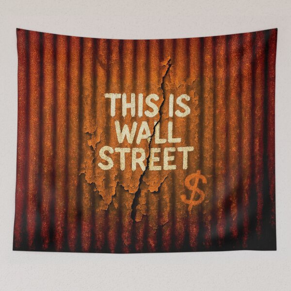 Item preview, This Is Wall Street – Rusted Decay Street Art designed and sold by Michael van der Hoorn.