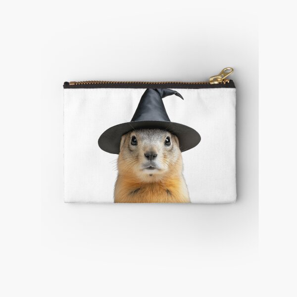 Item preview, Prairie dog Wearing Halloween Witch Hat designed and sold by LazyOwlStore.
