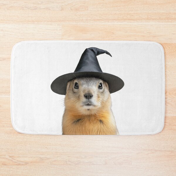 Item preview, Prairie dog Wearing Halloween Witch Hat designed and sold by LazyOwlStore.