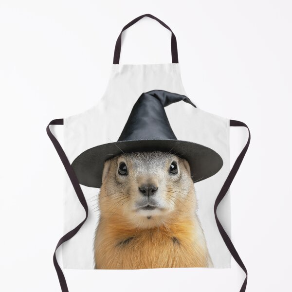 Item preview, Prairie dog Wearing Halloween Witch Hat designed and sold by LazyOwlStore.