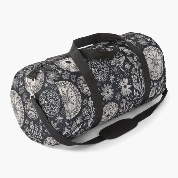 Item preview, Hand-Drawn Floral and Starry Pattern With Decorative Elements designed and sold by CoolPixels.