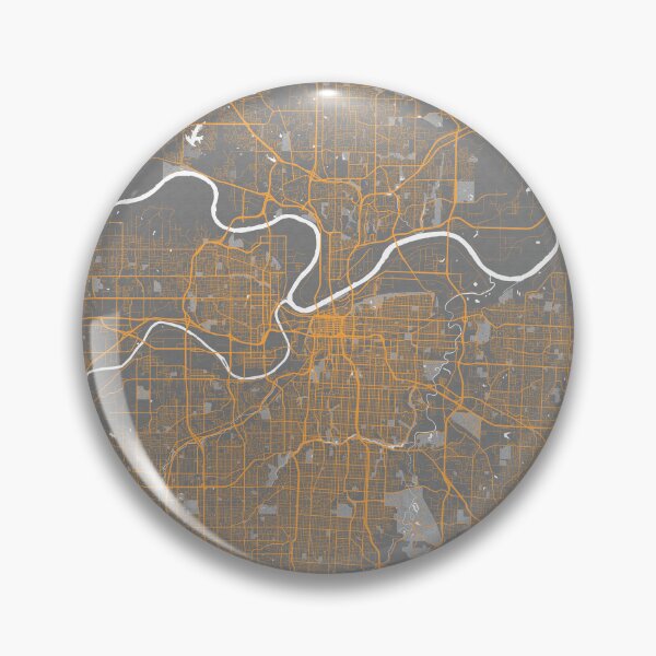 Item preview, Kansas City Map of Missouri, USA - Bauhaus designed and sold by deMAP.