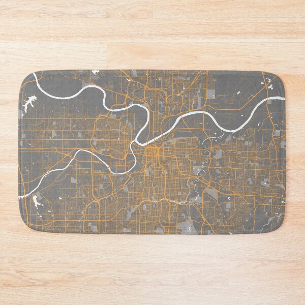 Item preview, Kansas City Map of Missouri, USA - Bauhaus designed and sold by deMAP.