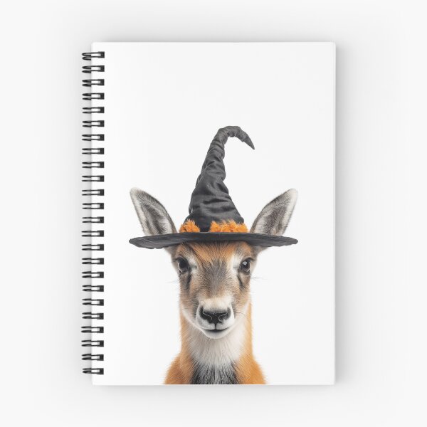 Item preview, Pronghorn Wearing Halloween Witch Hat designed and sold by LazyOwlStore.