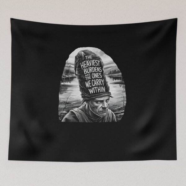 Item preview, The Heaviest Burdens Are The Ones We Carry Within designed and sold by SurrealArtSzysz.