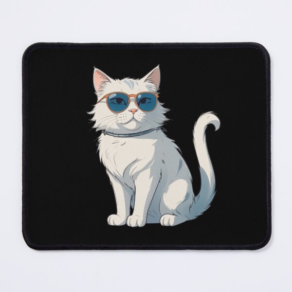 Item preview, Artist Cat – Glasses & Creative Vibes Sticker designed and sold by Babayaa.