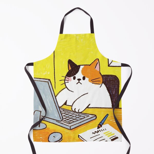 Item preview, Cat at Work designed and sold by Kayslab.