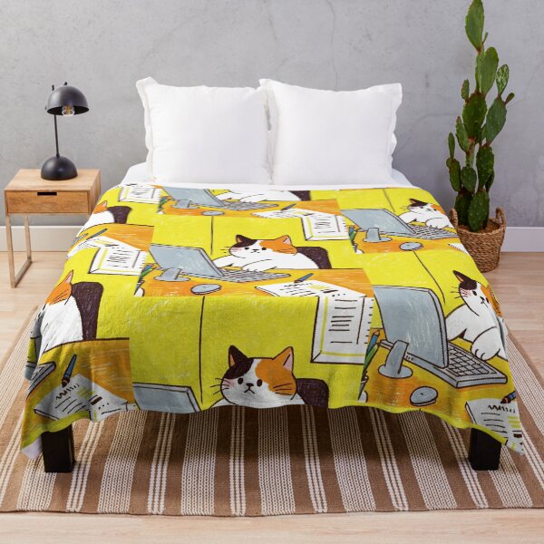 Item preview, Cat at Work designed and sold by Kayslab.