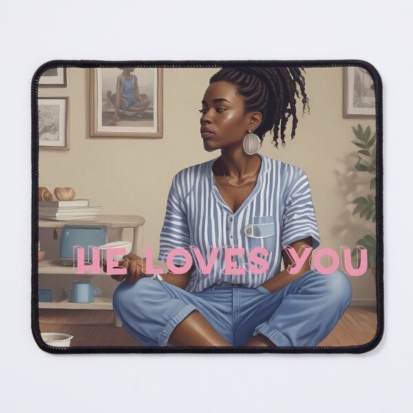 Item preview, “He Loves You" – Serene Comfort & Confidence designed and sold by Pinkandpurpose.