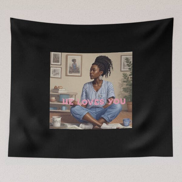 Item preview, “He Loves You" – Serene Comfort & Confidence designed and sold by Pinkandpurpose.