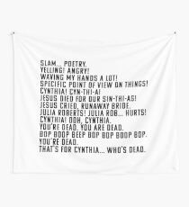 Slam Poesie Wandbehang