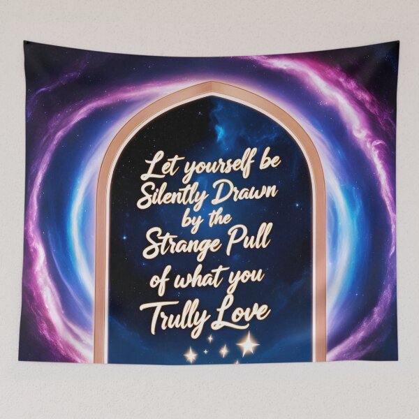 Item preview, Let yourself be silently drawn by the strange pull of what you truly love 15 designed and sold by Tom-Johnson.
