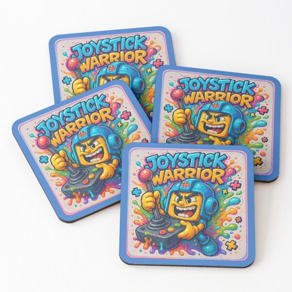 Item preview, Joystick Warrior – retro gaming in action designed and sold by Girih.