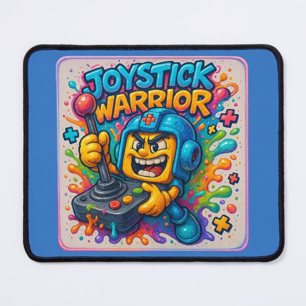 Item preview, Joystick Warrior – retro gaming in action designed and sold by Girih.