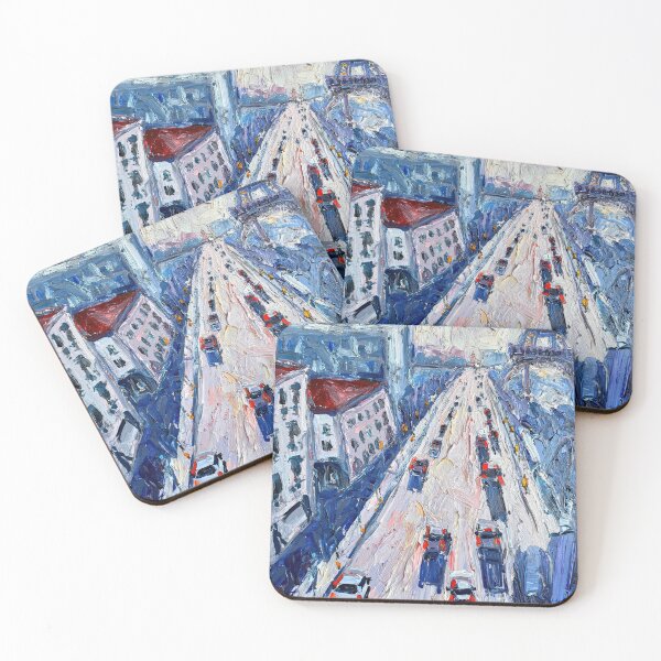 Item preview, Paris scene impasto designed and sold by yumas.