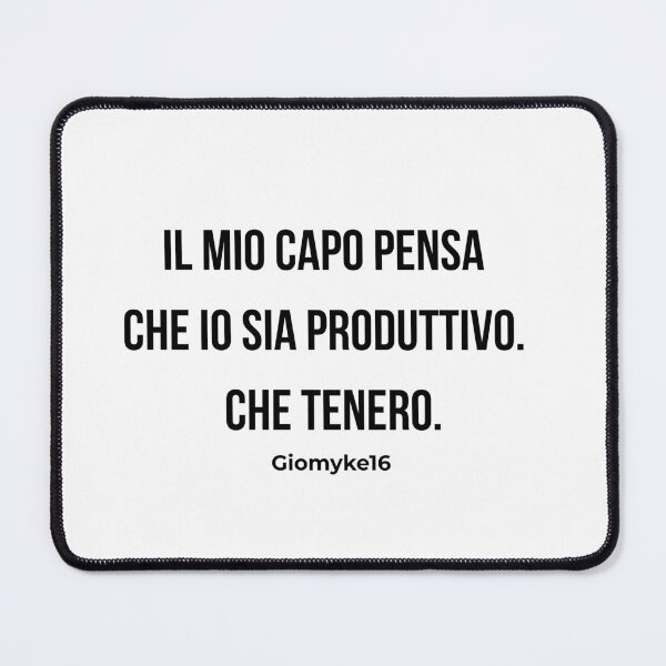 Item preview, Il mio capo pensa che io sia produttivo – Maglietta ironica da lavoro designed and sold by Giomyke16.