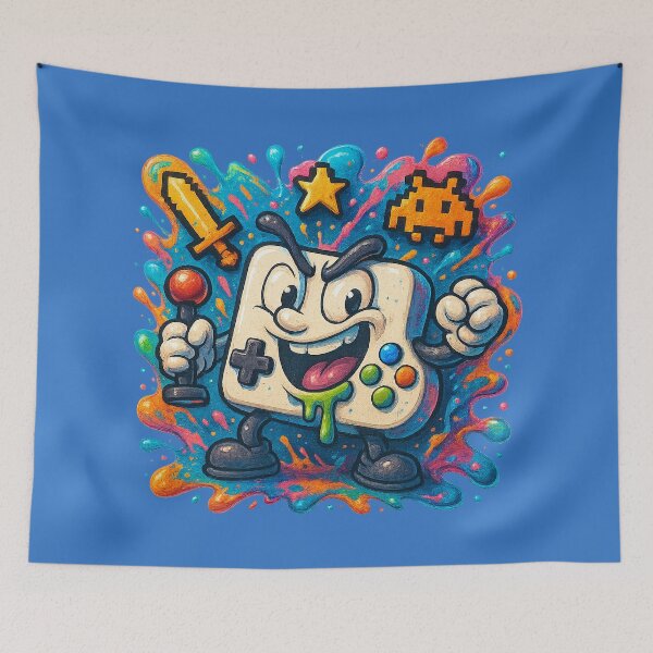 Item preview, Controller legend – gaming hero in action designed and sold by Girih.