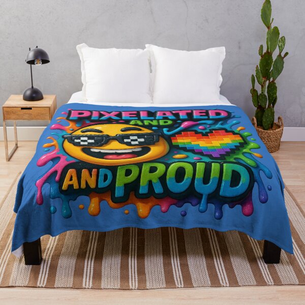 Item preview, Pixel art with pride – rainbow style designed and sold by Girih.