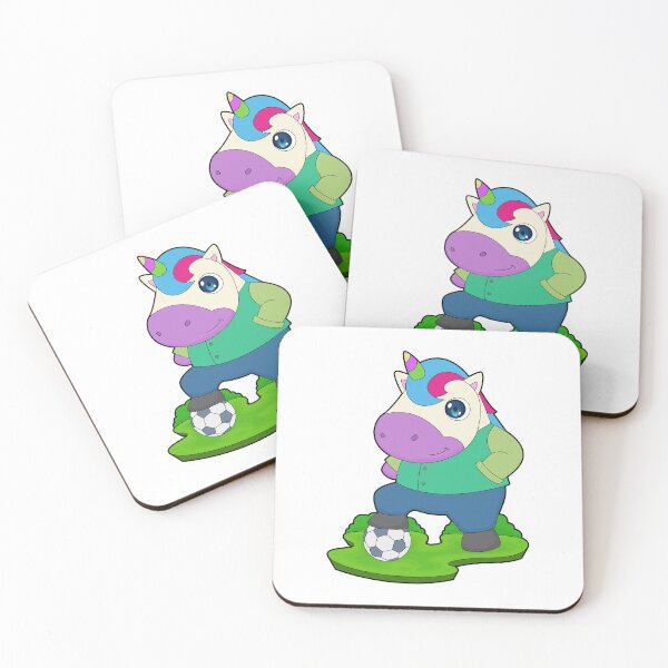 Item preview, Unicorn Soccer player Soccer designed and sold by Snabdesign84.