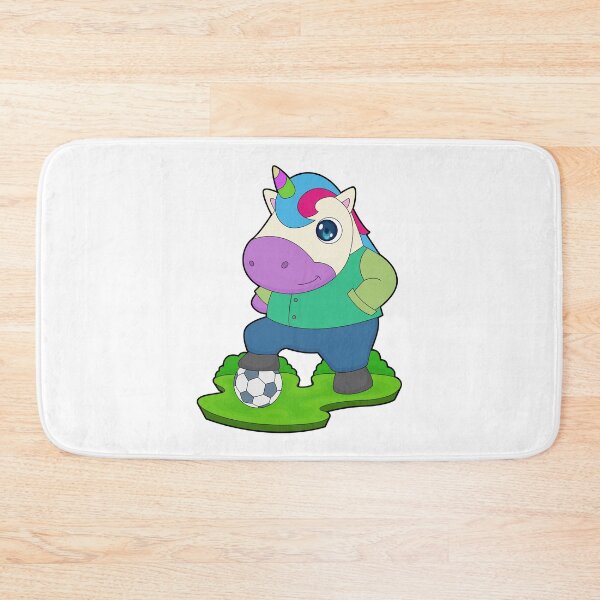 Item preview, Unicorn Soccer player Soccer designed and sold by Snabdesign84.