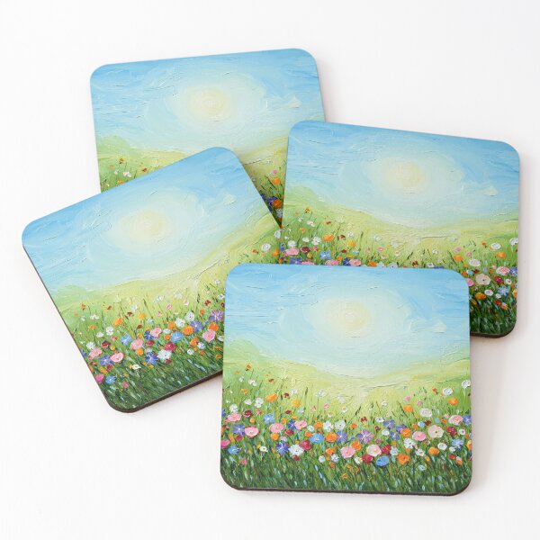 Item preview, Meadow with flowers designed and sold by yumas.