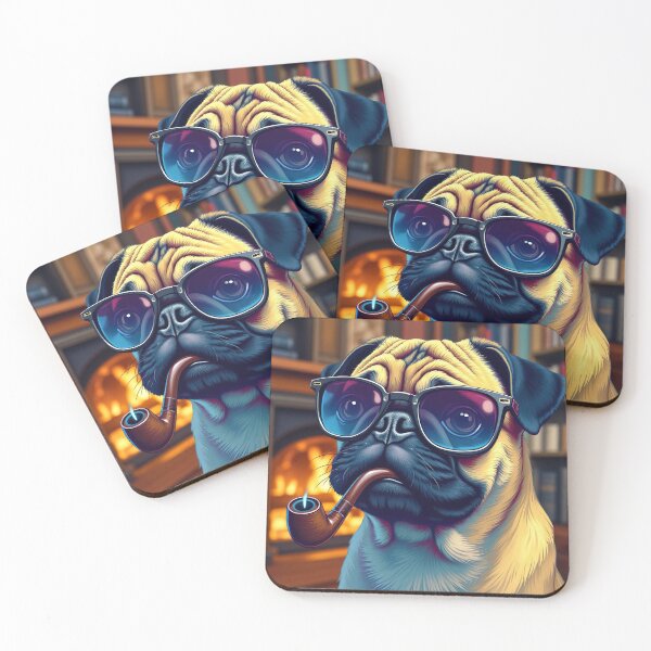 Item preview, Pug of Distinction  designed and sold by LemonheadLaurasArt.