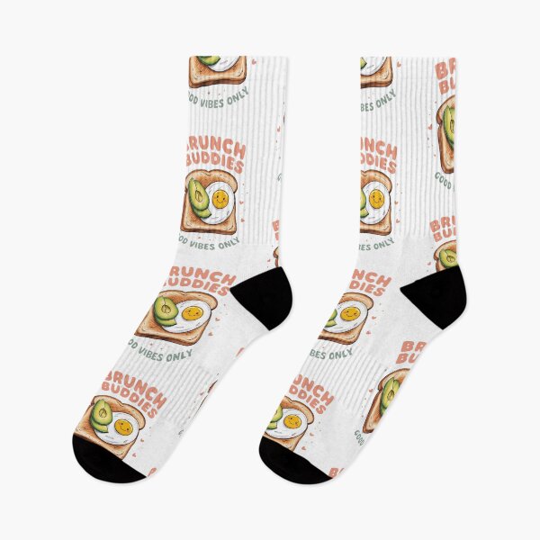 Item preview, Kawaii Avocado Toast and Egg design designed and sold by AdaMerch.