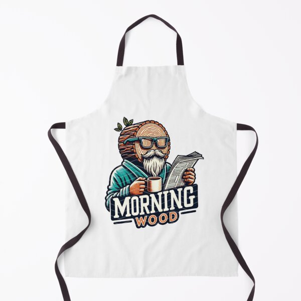 Item preview, Morning Wood – Funny Lumberjack Meme Design designed and sold by Colorful-Garden.