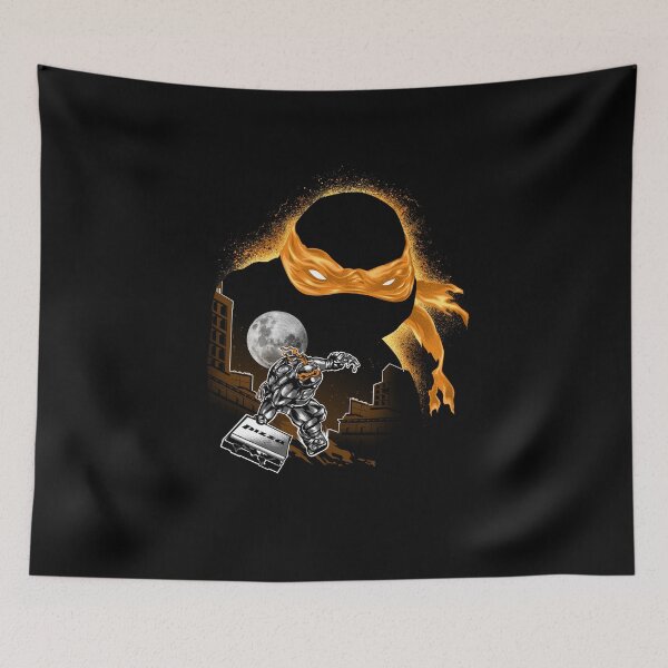 Item preview, Nun-Chucks Wielder Ninja - Michelangelo designed and sold by Hypertwenty Designs.