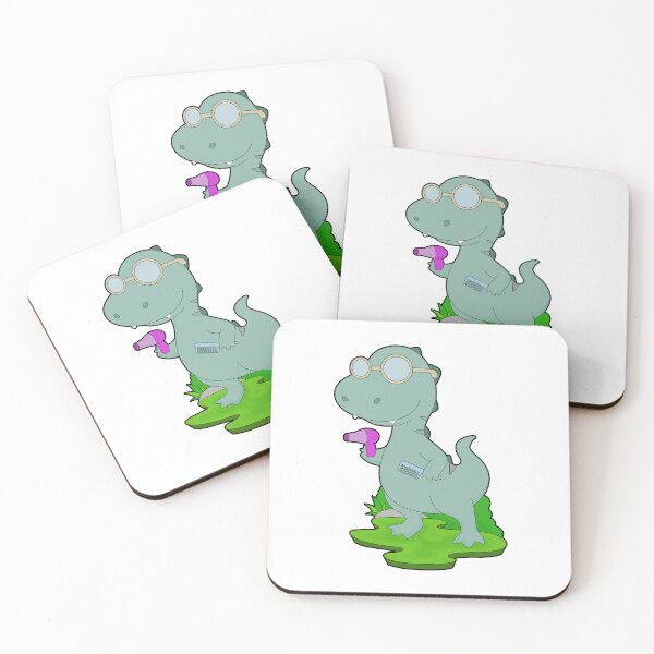 Item preview, Dinosaur Hairdresser Comb Hairdryer designed and sold by Snabdesign84.