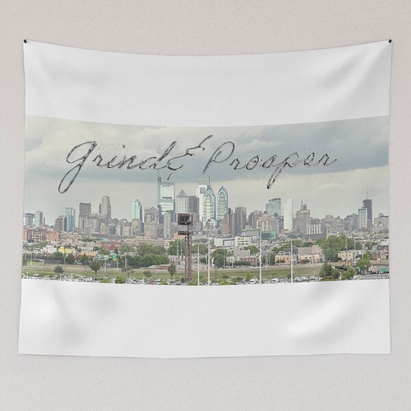 Item preview, Grind & Prosper – Philadelphia Skyline Silhouette designed and sold by Grind&Prosper .