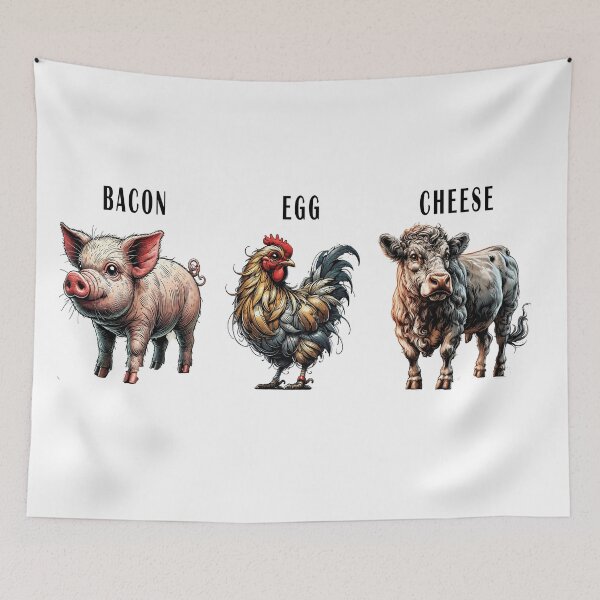 Item preview, Bacon, Egg, Cheese designed and sold by JanChryzostom.