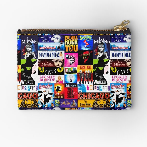 Musicals Zipper Pouch