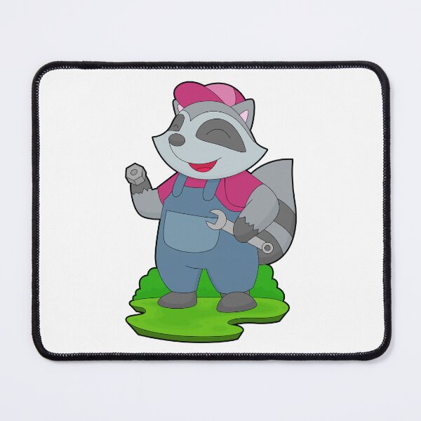 Item preview, Racoon Mechanic Wrench designed and sold by Snabdesign84.