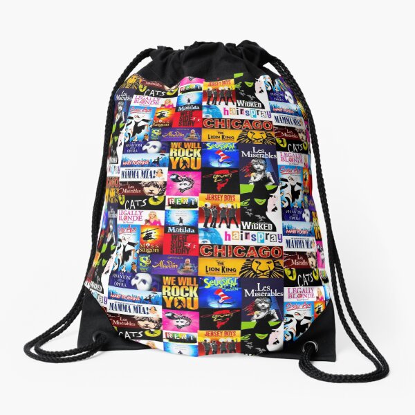 Musicals Drawstring Bag