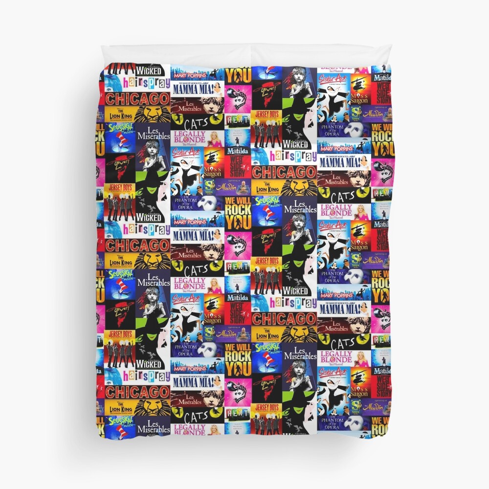 Musicals Duvet Cover
