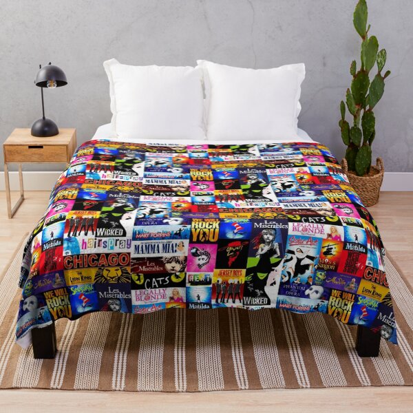 Musicals Throw Blanket