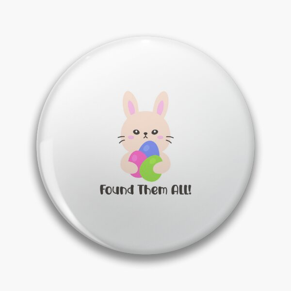 Artikelvorschau, Niedlicher Hase hält gefundene Ostereier – habe sie alle gefunden Sticker entworfen und verkauft von BubiStudio.