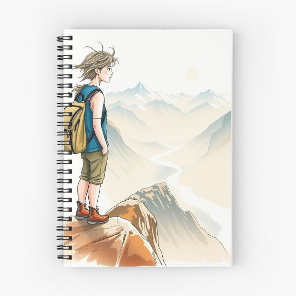 Item preview, Whispers of the Wilderness A Hiker's Journey Dawn designed and sold by C1self.