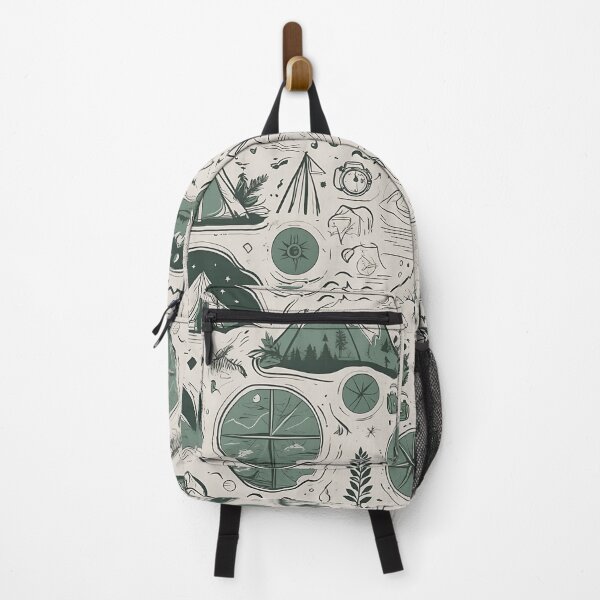 Item preview, Camping Pattern Design designed and sold by Domo-Design.