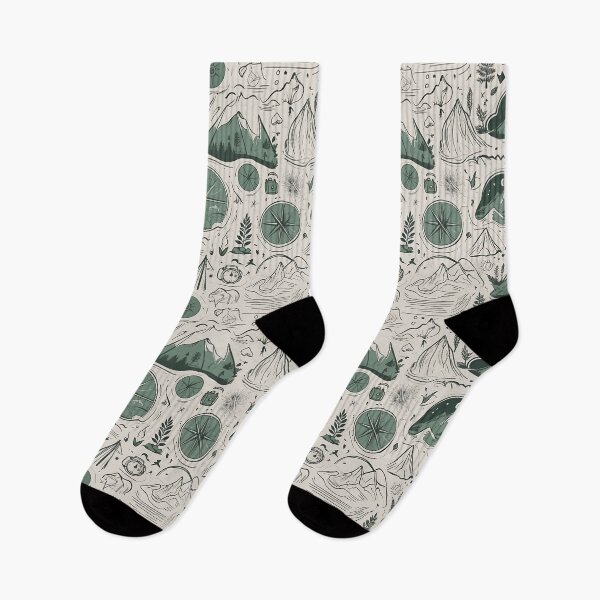 Item preview, Camping Pattern Design designed and sold by Domo-Design.