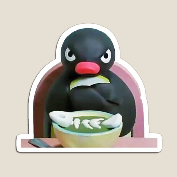 Vista previa del artículo con la obra «Pegatinas de Pingu», diseñado y vendido por TheLucasStory.