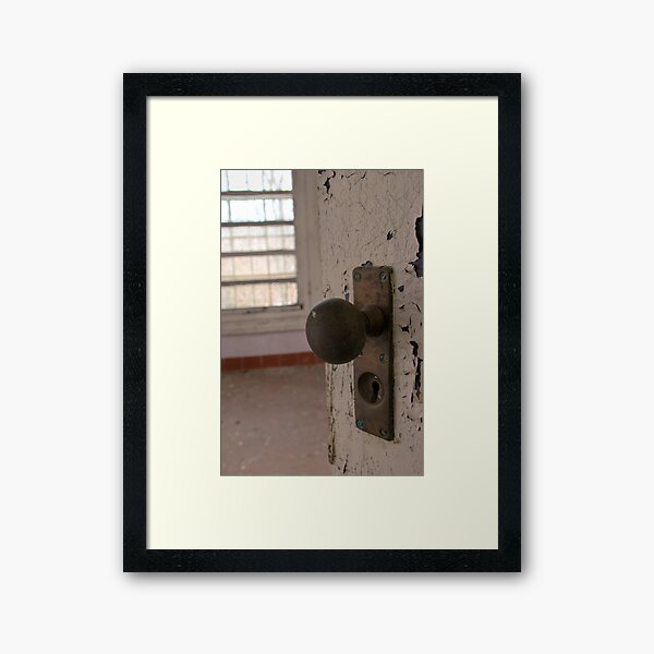 Doorknob Framed Art Print