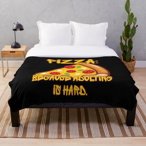 Item preview, Pizza: Because adulting is hard. designed and sold by Megaera8.