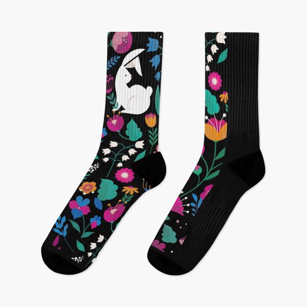 Item preview, Bunny retro floral aesthetic garden celebration spring flowers designed and sold by NadiTrends.