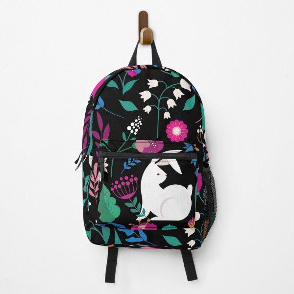 Item preview, Bunny retro floral aesthetic garden celebration spring flowers designed and sold by NadiTrends.