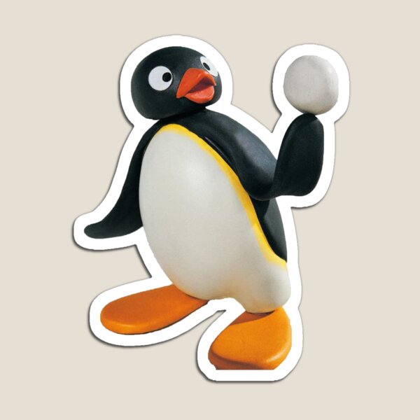 Vista previa del artículo con la obra «Pegatinas de Pingu», diseñado y vendido por TheLucasStory.
