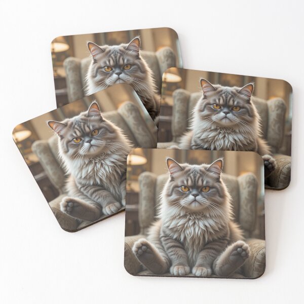 Item preview, fluffy cat designed and sold by InezPhotography.