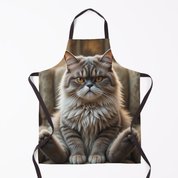 Item preview, fluffy cat designed and sold by InezPhotography.